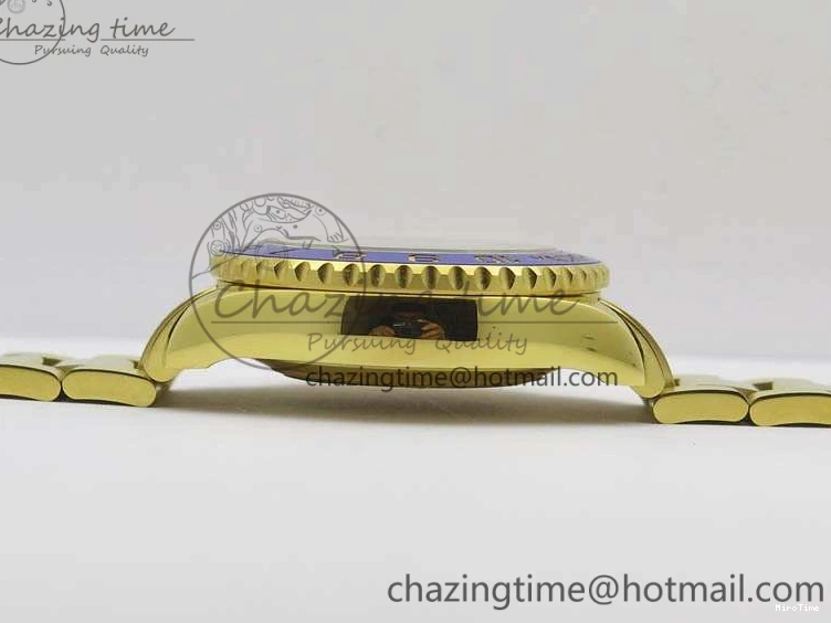 MiroTime 0303 YachtMaster II 116688 YG JF 1:1 Best Edition White Dial Blue Ceramic Bezel On YG Bracelet A Cozy 3577